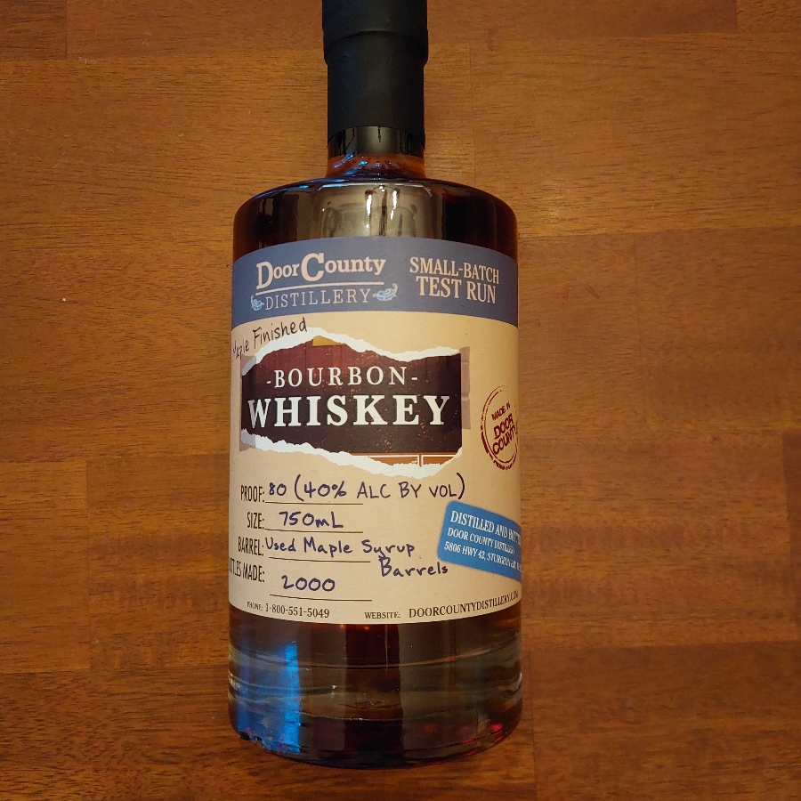 Door County Maple Finished Bourbon Whiskey