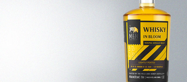 M&H Whisky in Bloom Young Single Malt Lightly Peated