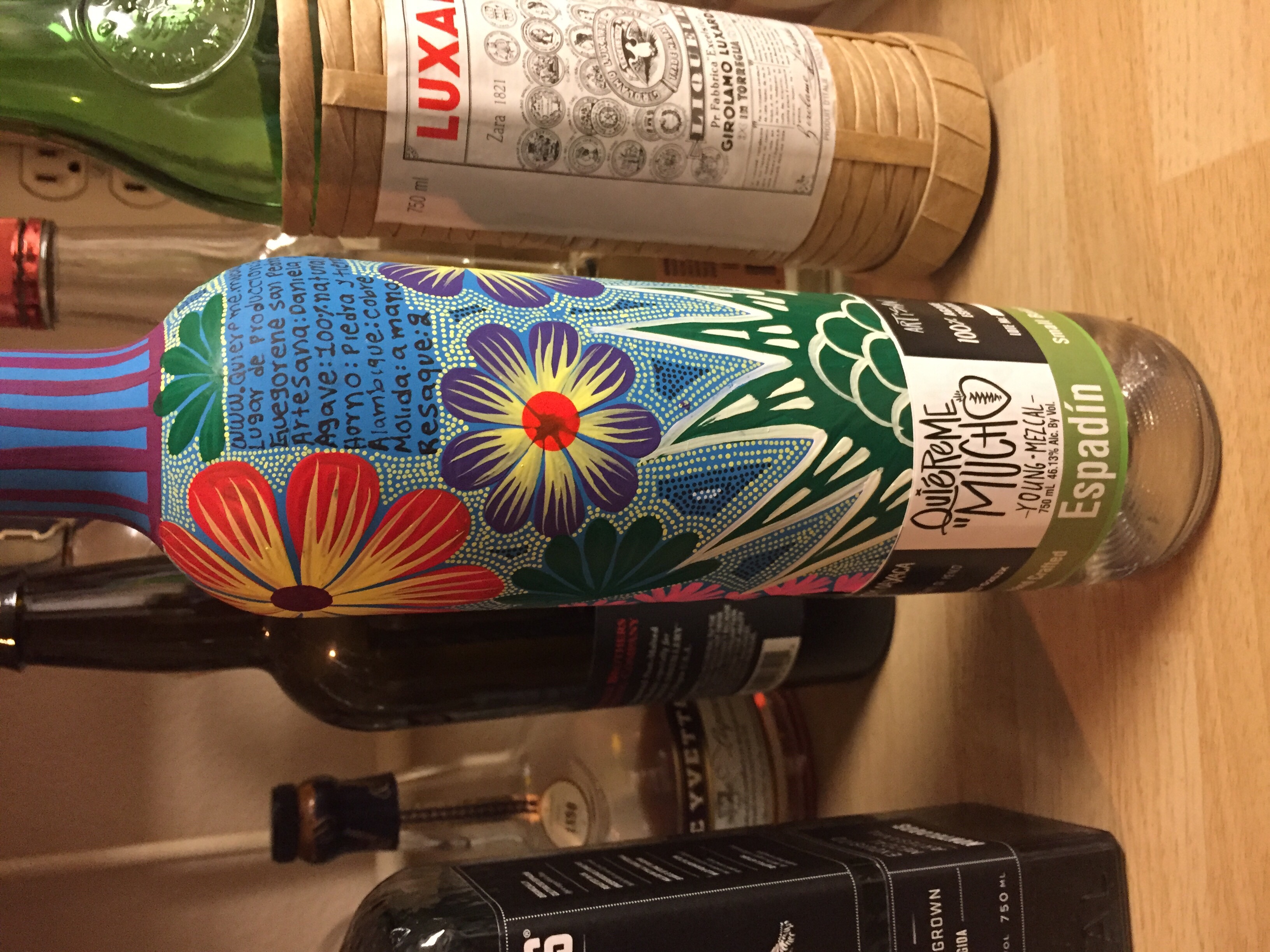 Quiereme much young mezcal espadin