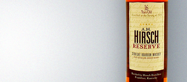 A. H. Hirsch 1974 16 Year Reserve Straight Bourbon