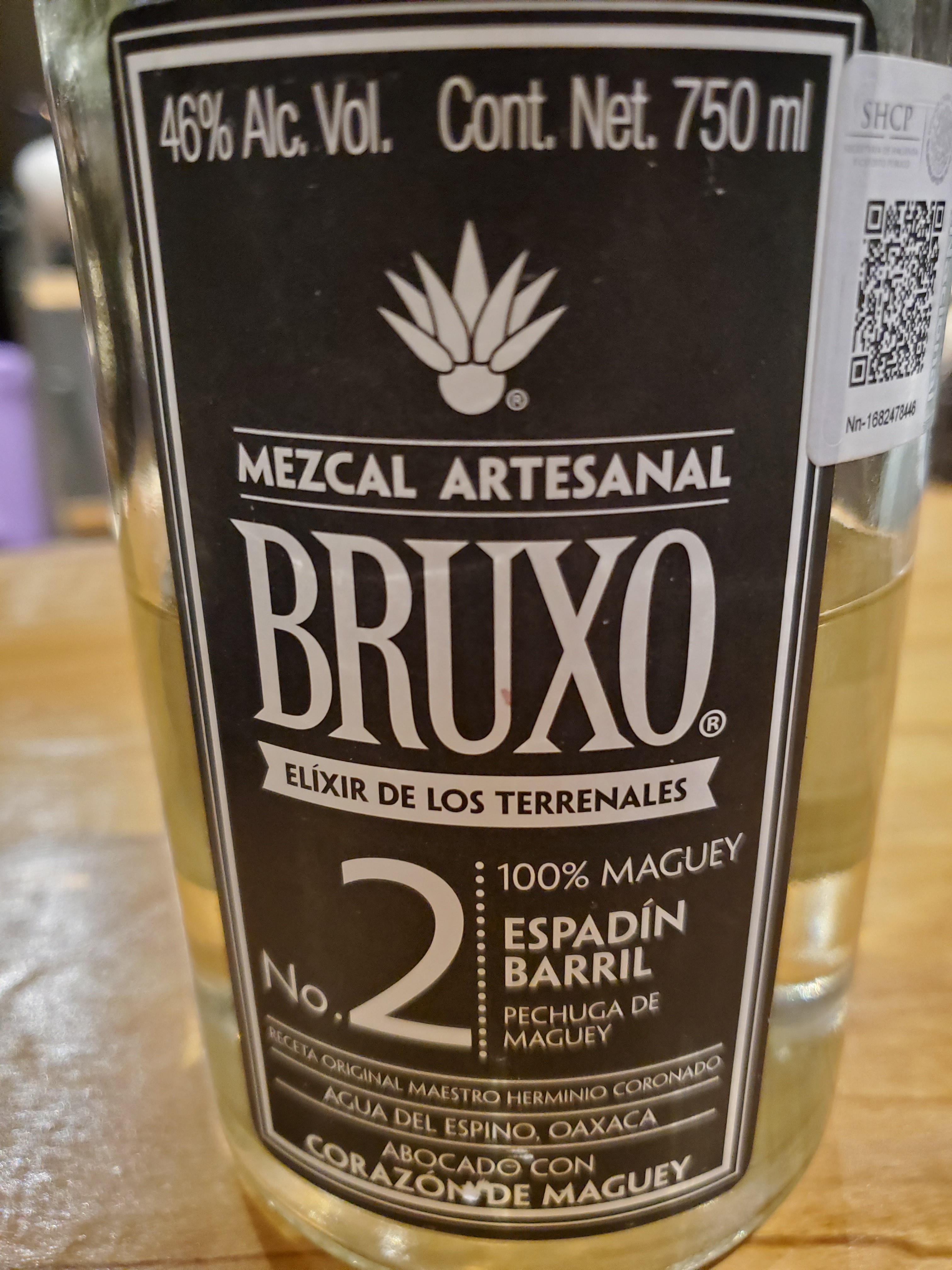 Bruxo No. 2 Espadin Barril
