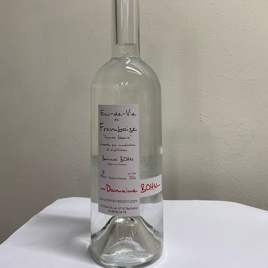 domaine bohn eau-de vie de framboise grande reserve