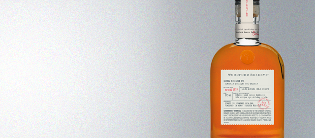 Woodford Reserve Distillery Series Barrel Finished Rye
