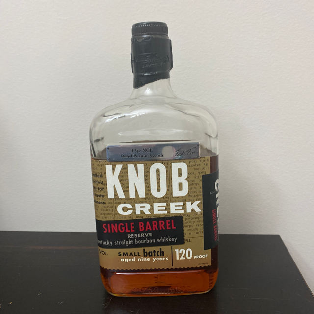 Knob Creek Single Barrel 13YR NCF 'Rebel Peanut Assault'