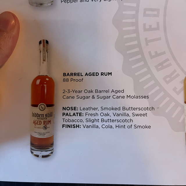 Hidden Still Aged Rum