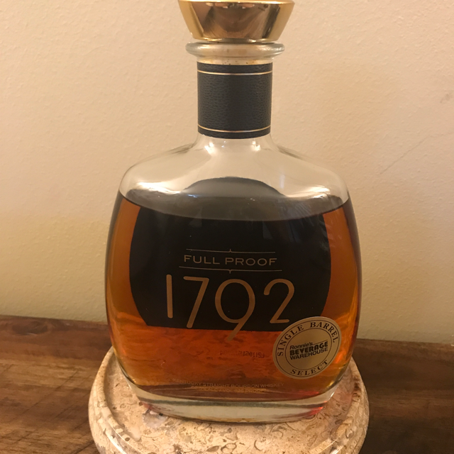 1792 Full Proof Single Barrel Select Ronnie's Beverage Warehouse