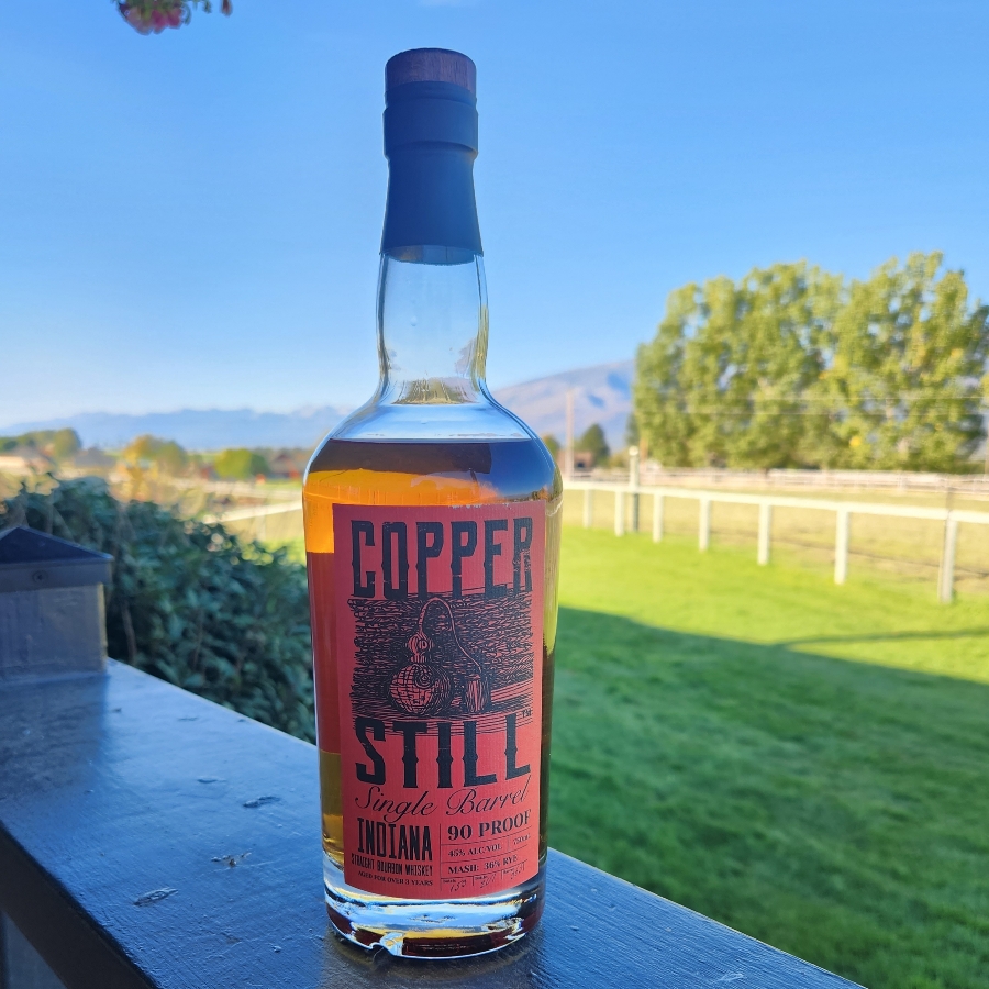 Copper Still Single Barrell Straight Bourbon Whiskey - 36 Rye