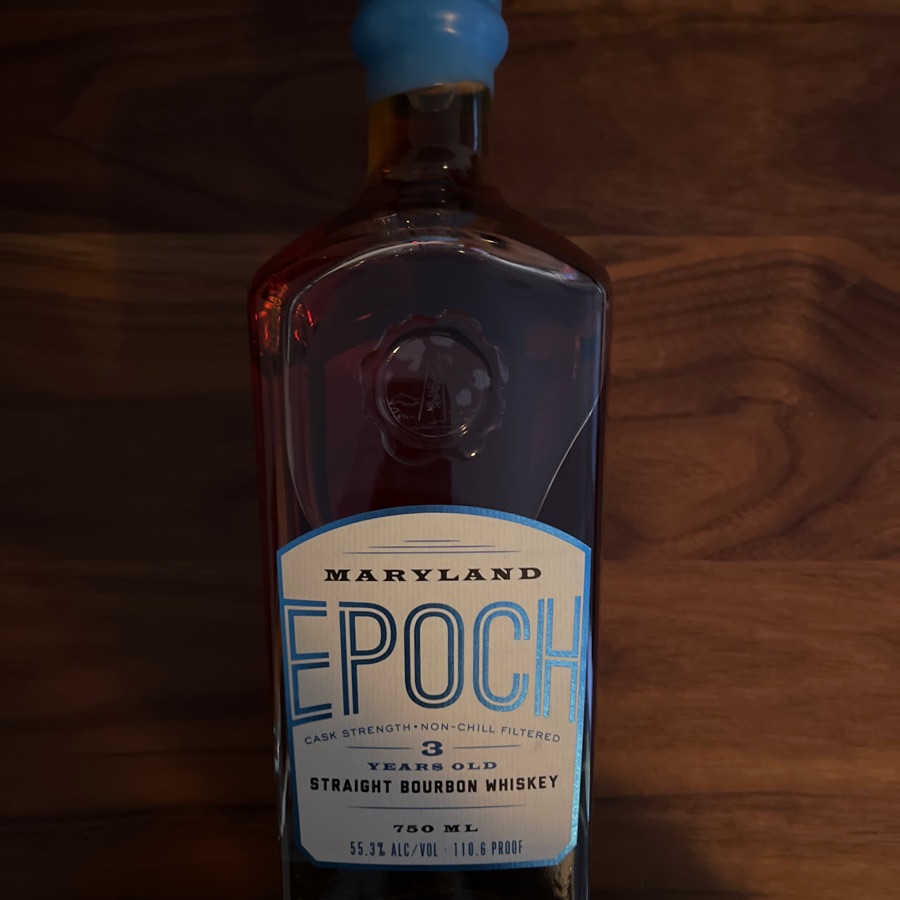 Epoch Straight Bourbon Whiskey 3-Year
