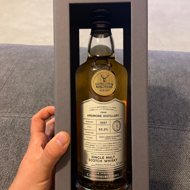 Ardmore 1997 24 Year Connoisseurs Choice Cask Strength (Gordon & MacPhail)
