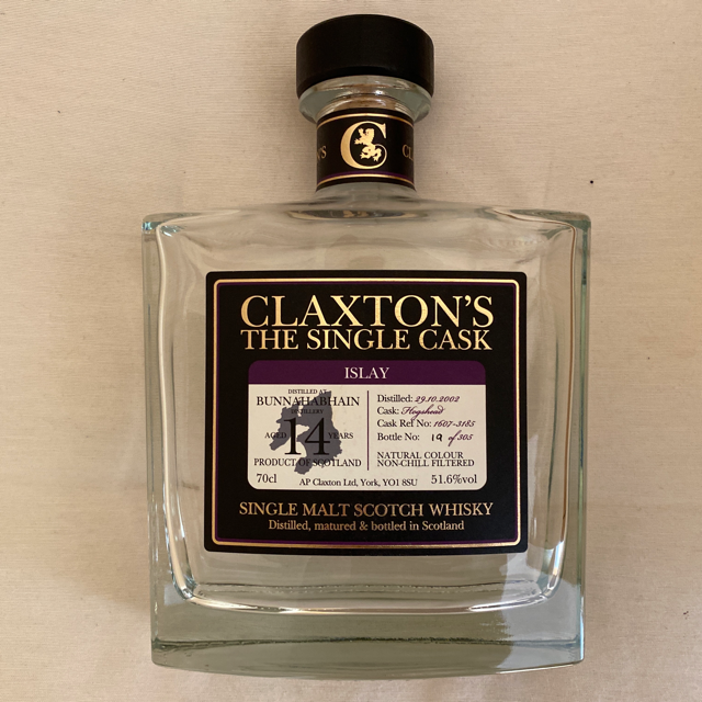 Claxton's The Single Cask Bunnahabhain 14y