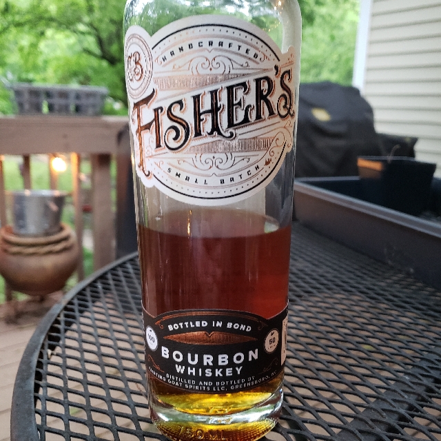 Fisher's Bottled in Bond Bourbon Whiskey
