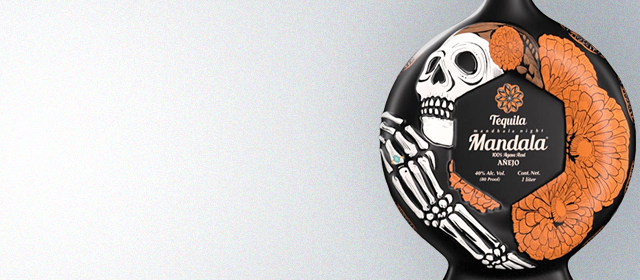 Tequila Mandala Añejo Día de los Muertos 2025 - Catrina