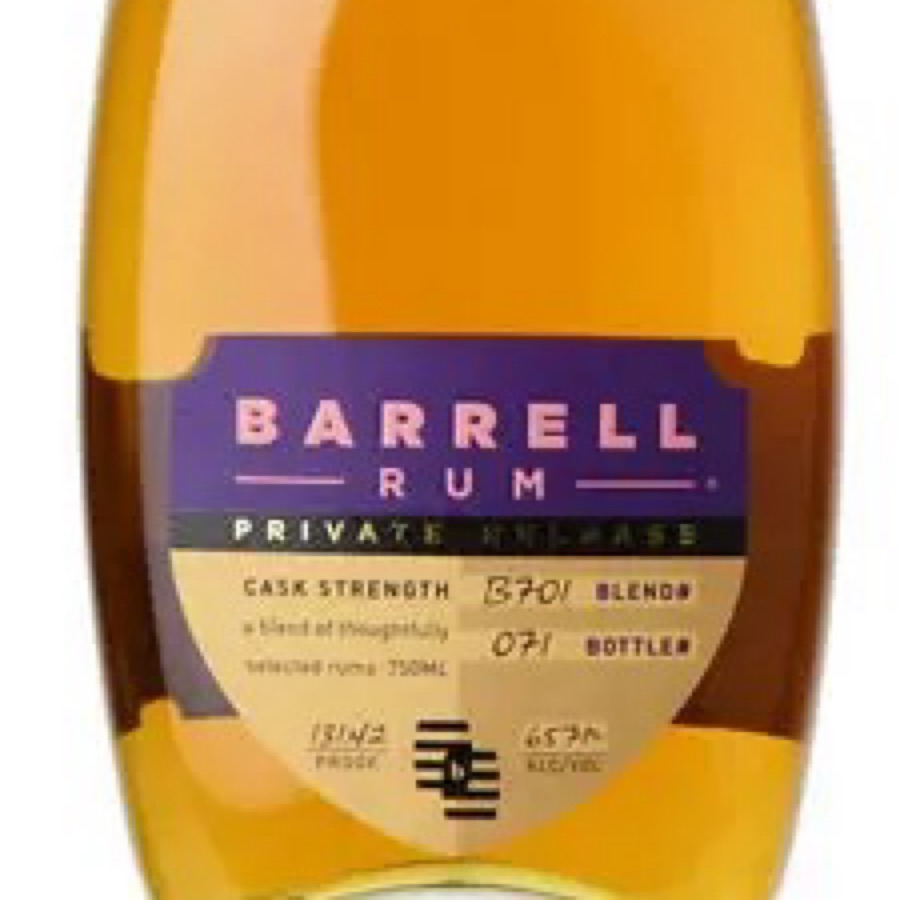 Barrell Rum Private Release Cask Strength B701 Blend #