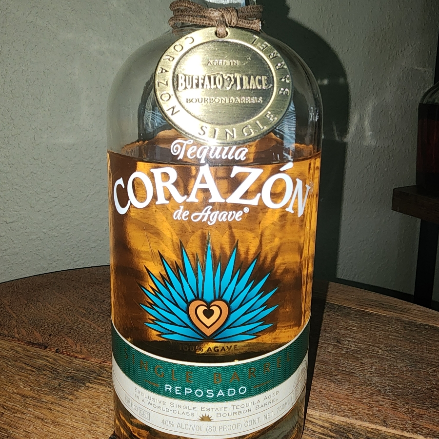 Corazon de Agave Single Barrel Reposado  - Aged in Buffalo Trace Barrels