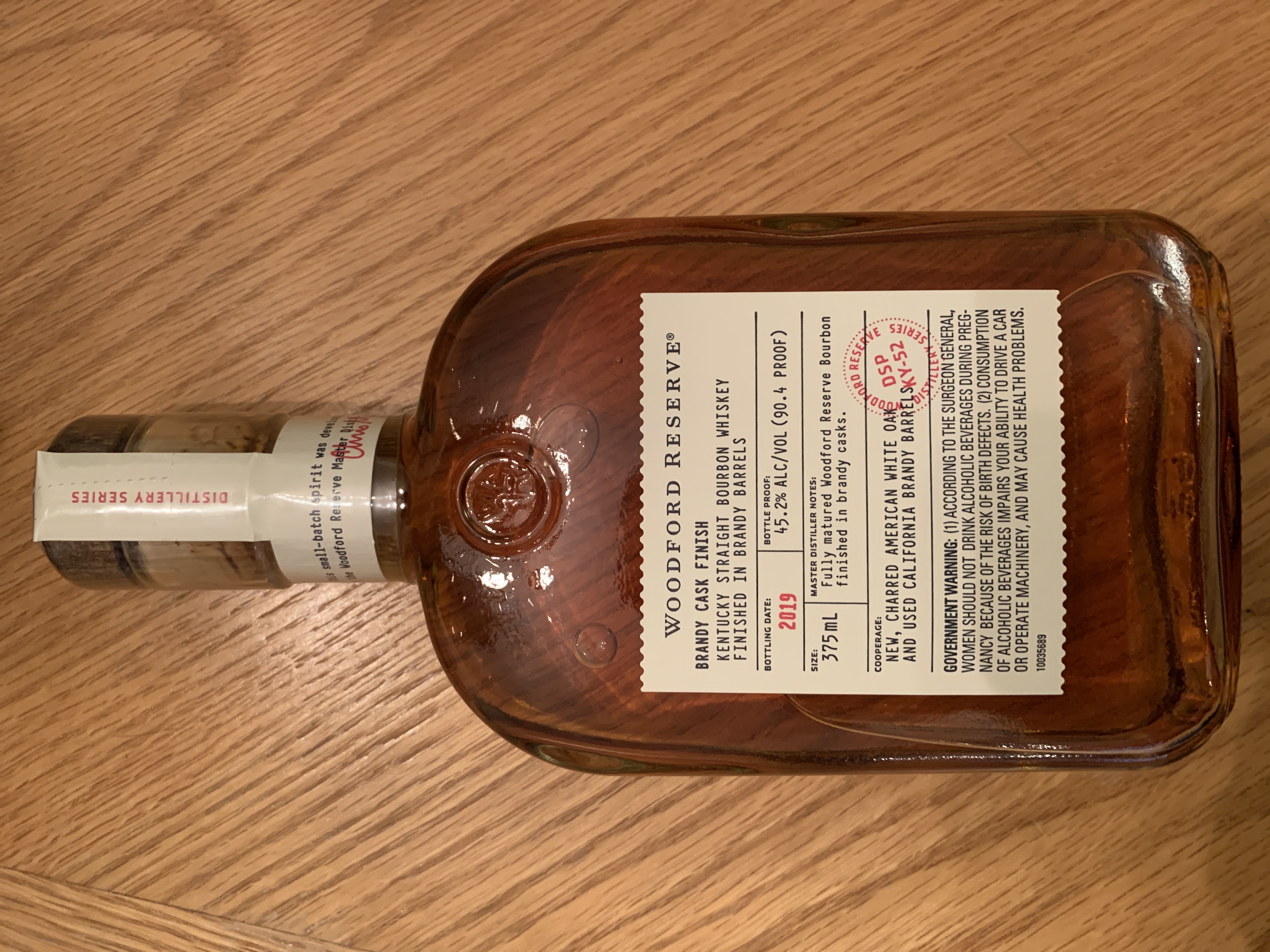Woodford Reserve Distillery Series Brandy Cask Finish
