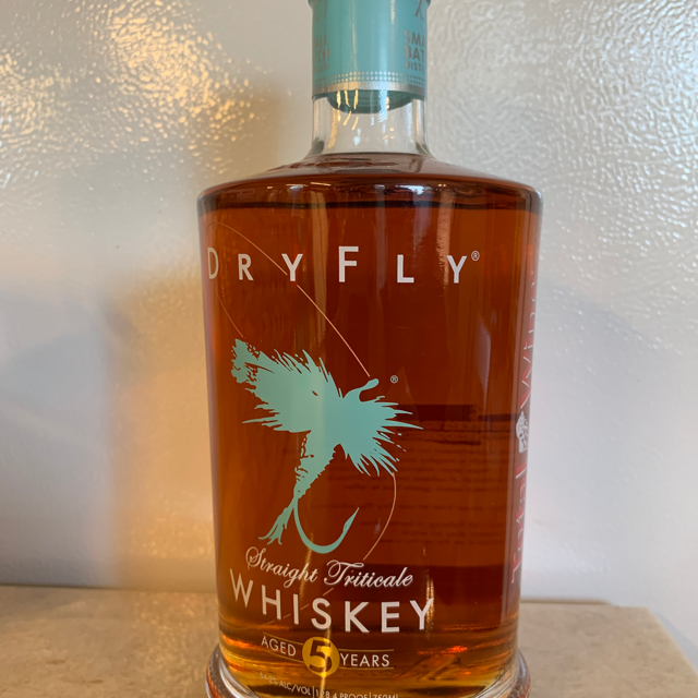 Dry Fly Straight Triticale Whiskey Aged 5 years Barrel Select