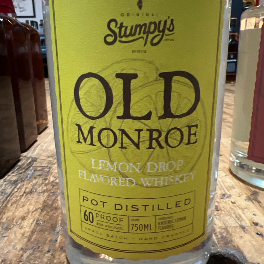 Stumpy's Old Monroe Lemon Drop Flavored Whiskey