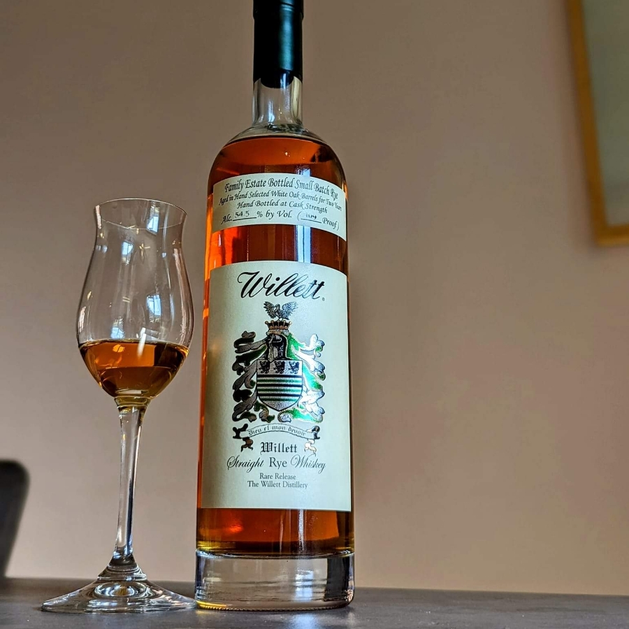 Willett Family Estate Bottled Small Batch Rye 2 Year Old