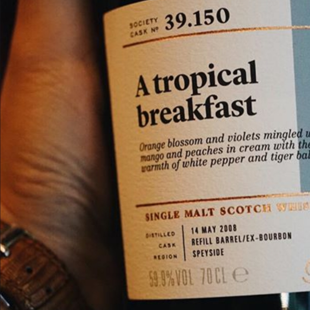 A Tropical Breakfast 39.150 (SMWS)