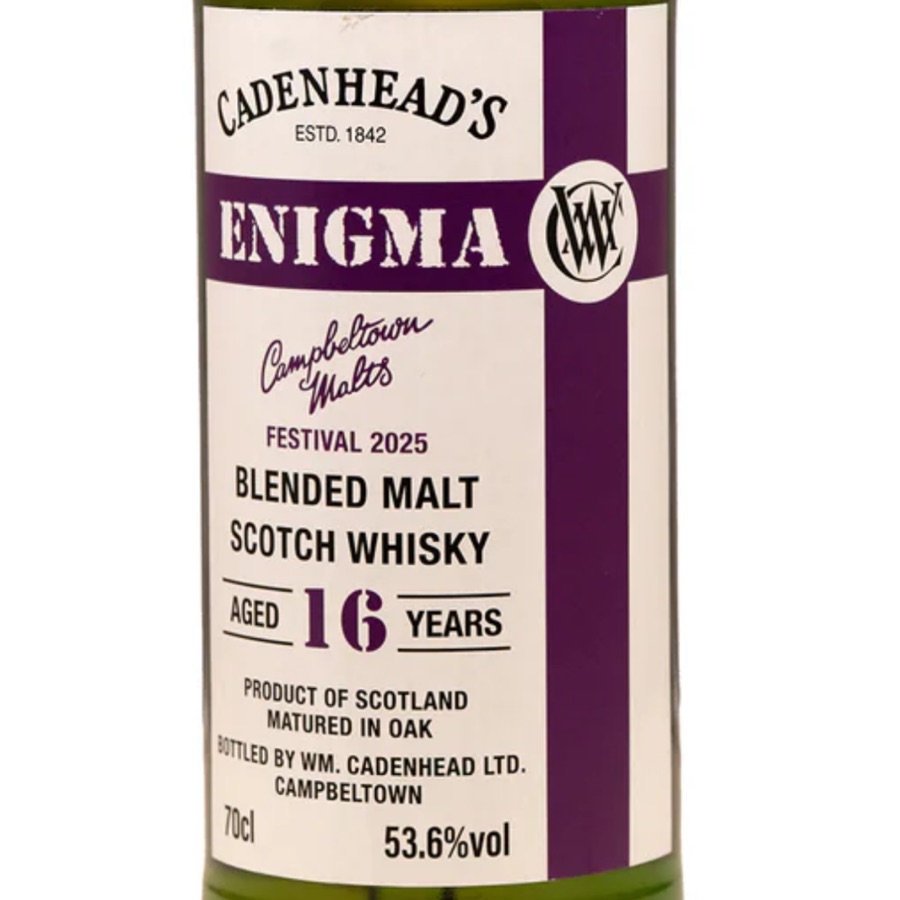 Cadenhead's Enigma 16 Years (Campbeltown Malts Festival 2025)