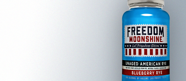 Freedom Moonshine Blueberry Rye