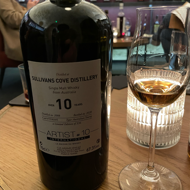 Sullivans Cove LMDW Artist Series 10 Cask TD0305
