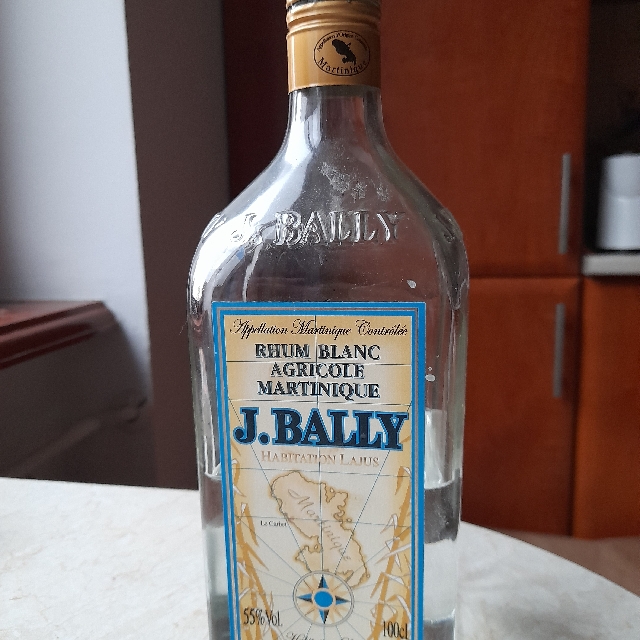 Rhum blanc agricole J.Bally