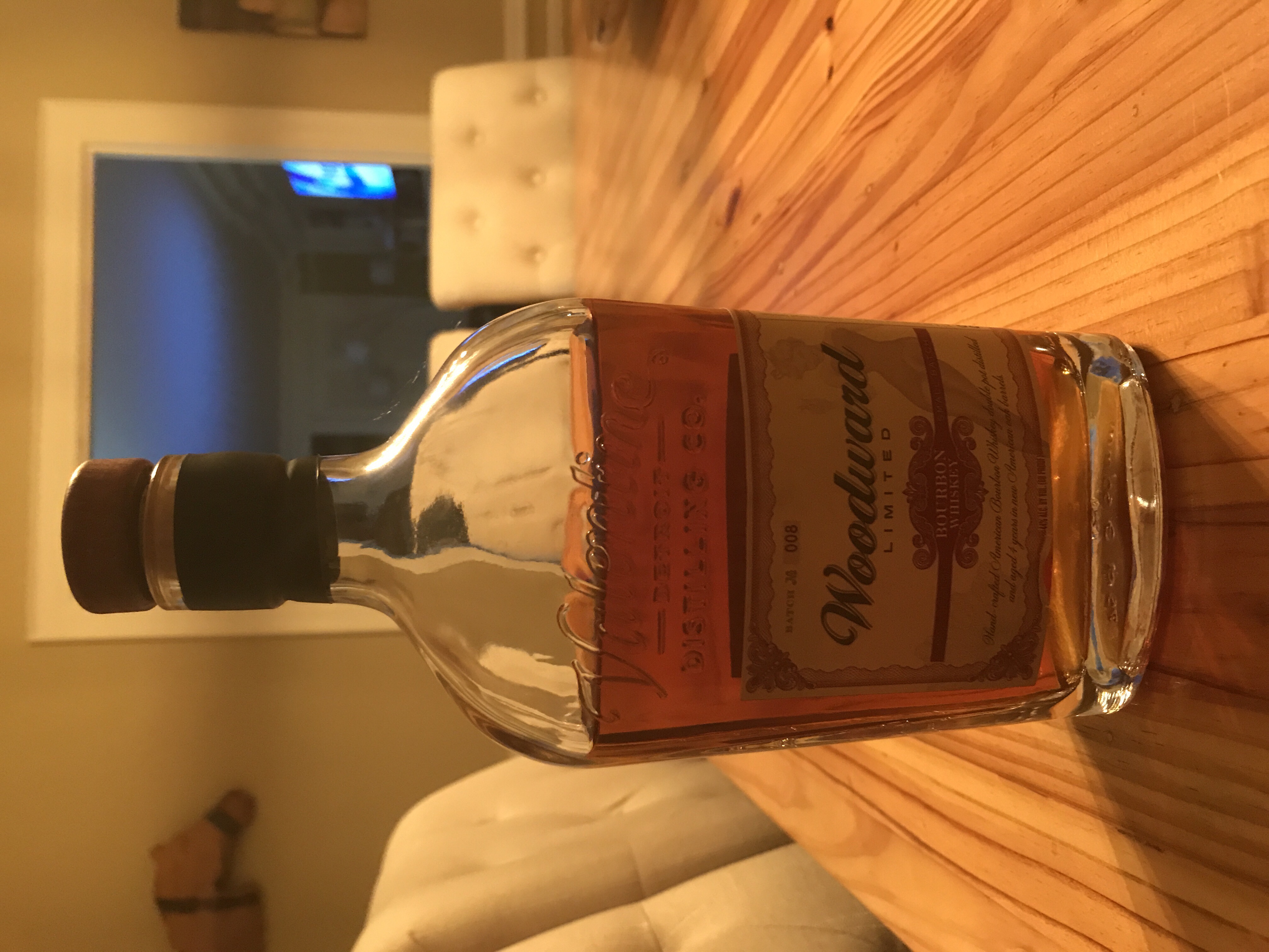 Woodward Limited Bourbon Whiskey Small Batch