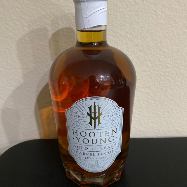 Hooten Young 12 year Barrel Proof American Whiskey