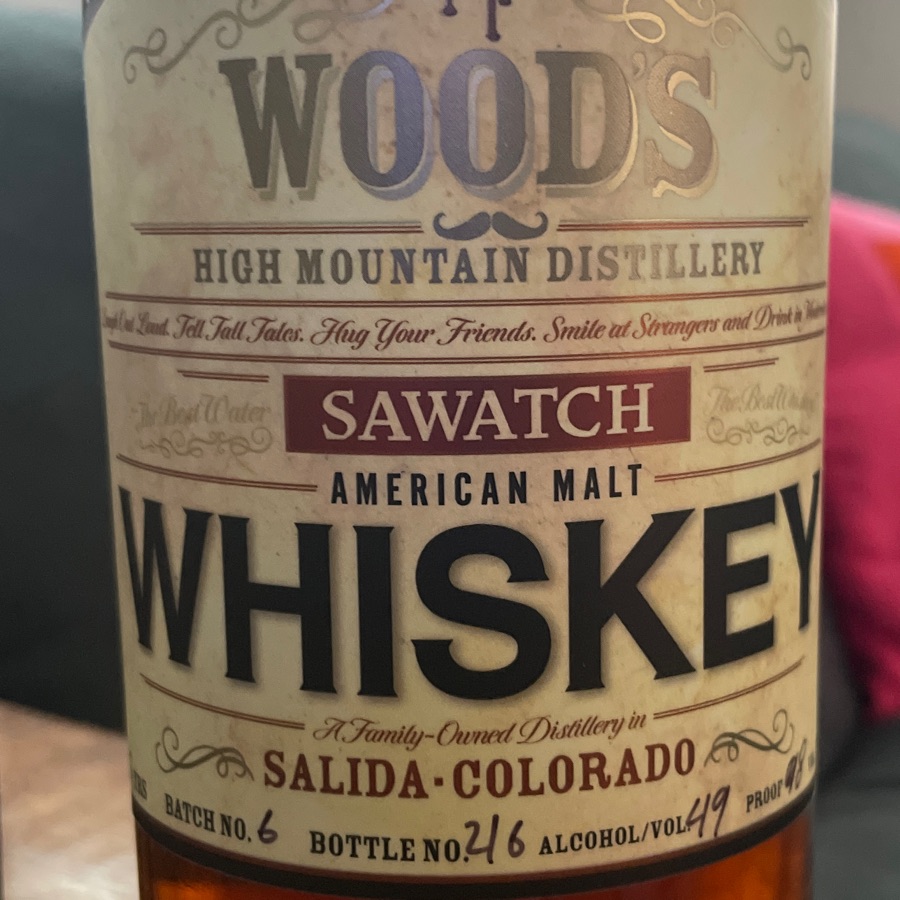 Wood's Sawatch American Single Malt
