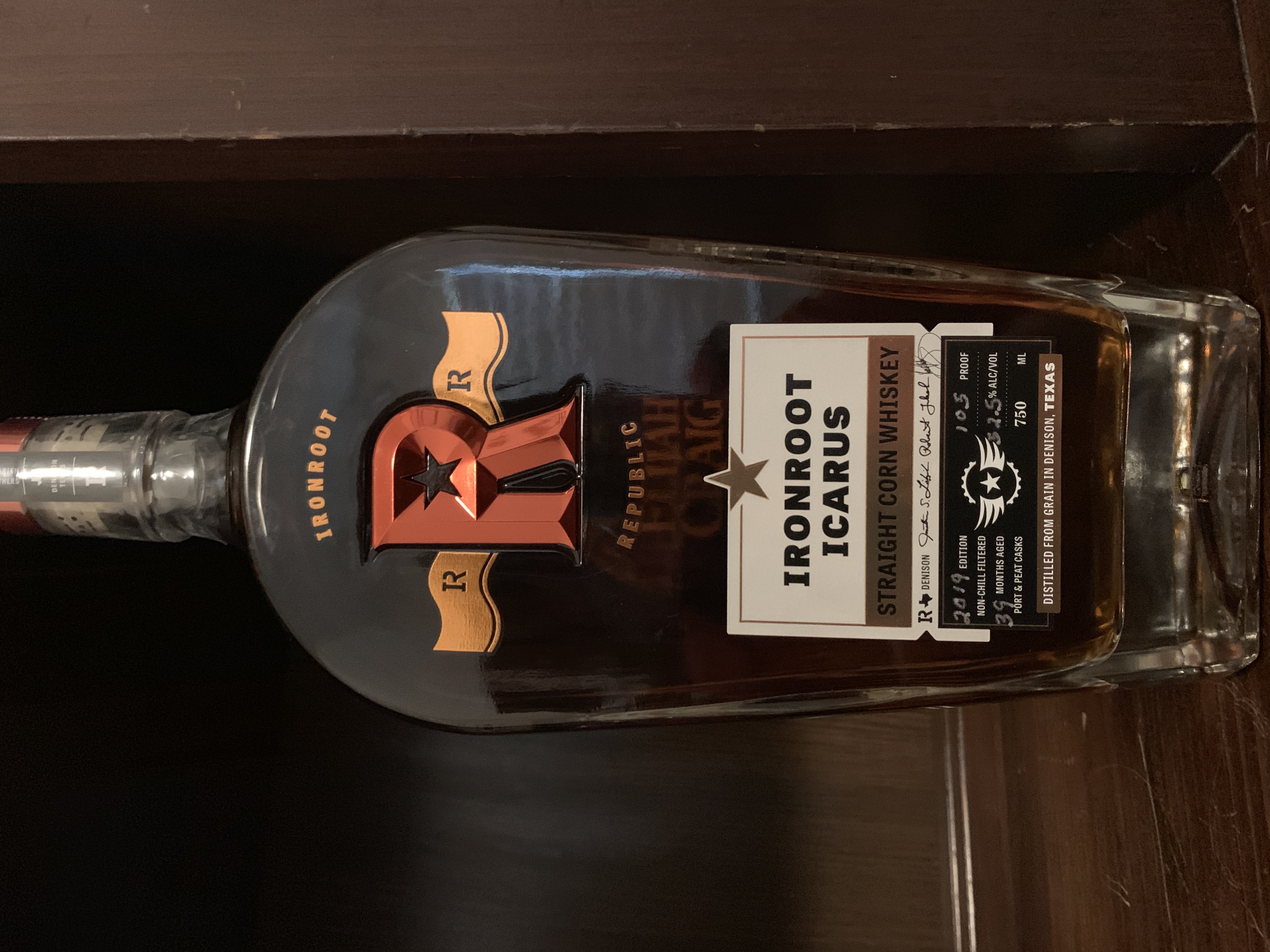 Ironroot Icarus Corn Whiskey
