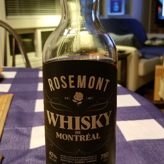 Rosemont whisky de Montréal