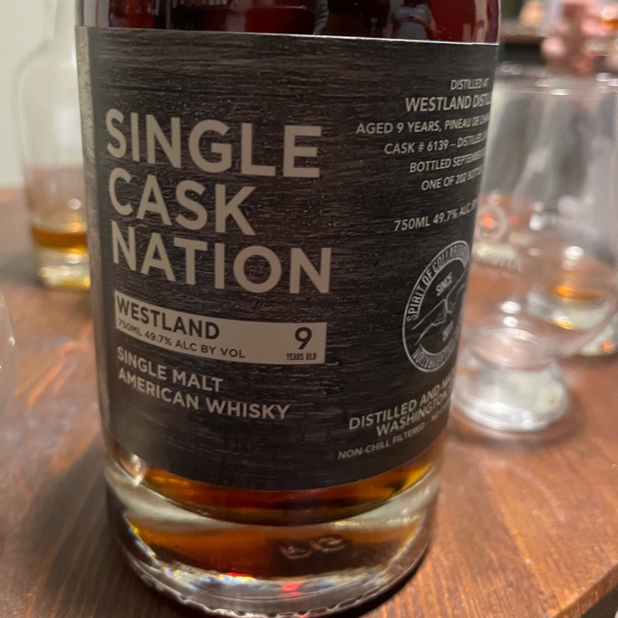 Westland 9 Years (Single Cask Nation)
