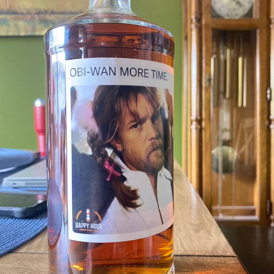 Starlight Distillery Double Oaked Rye Whiskey - Happy Hour Liquors (Obi-wan more time)