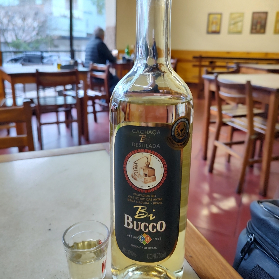 CACHAÇA CASA BUCCO BI BUCCO BIDESTILADA CARVALHO