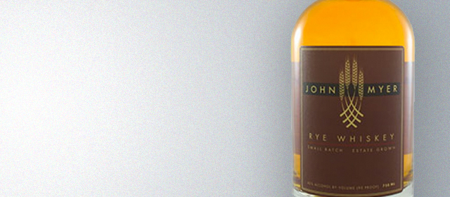 John Myer Rye Whiskey