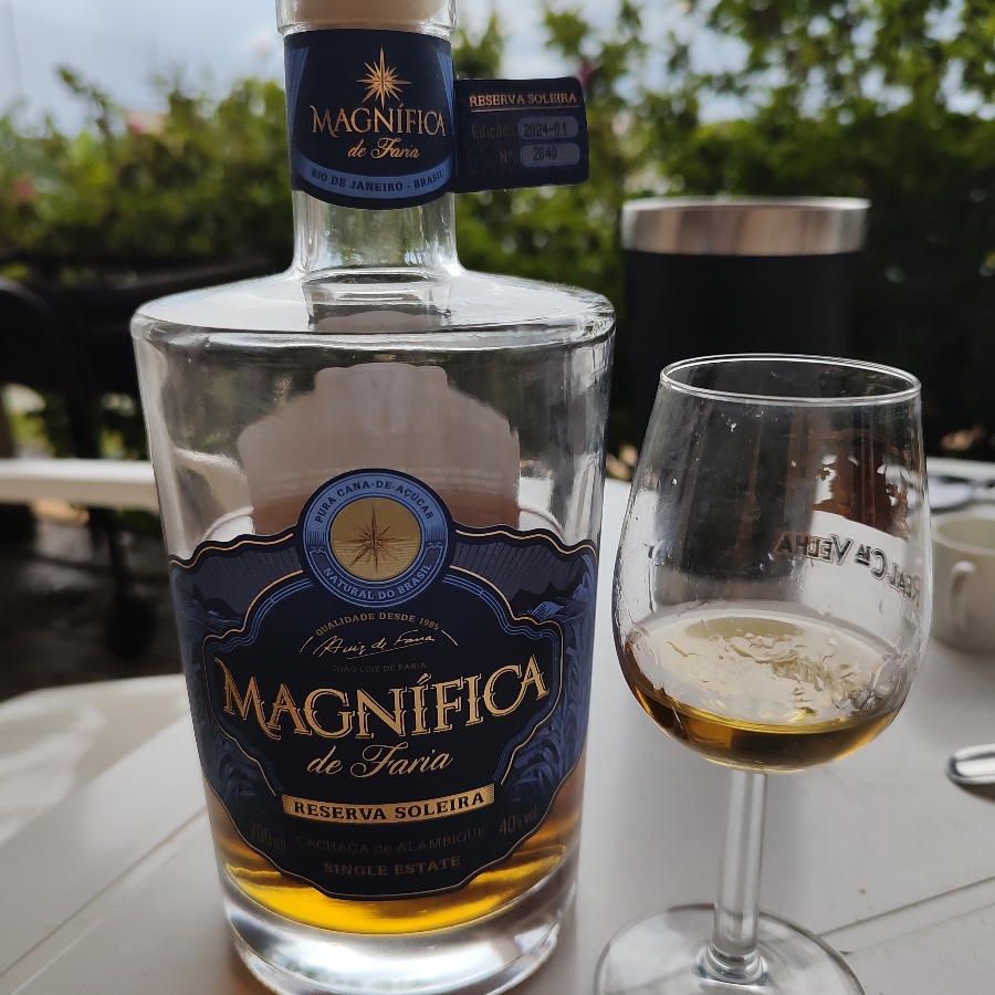 CACHAÇA MAGNÍFICA DE FARIA RESERVA SOLEIRA