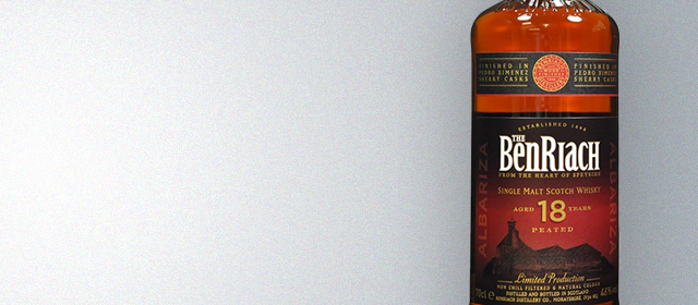 BenRiach Albariza Peated 18 Year
