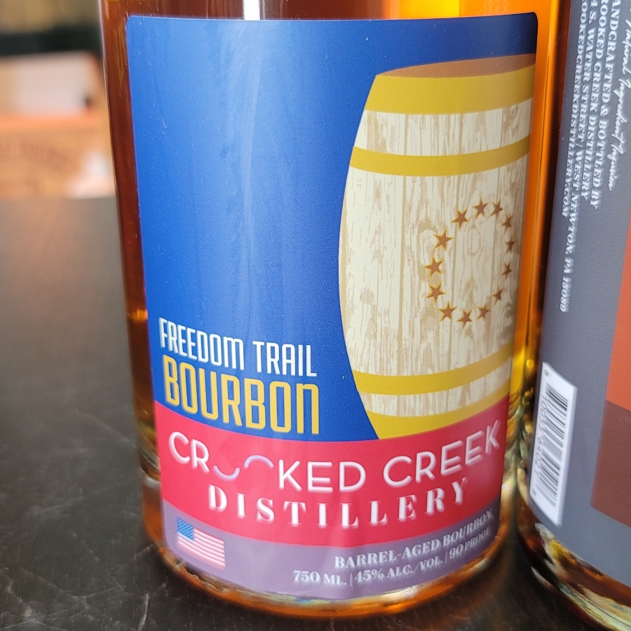 Crooked Creek Distillery Freedom Trail Bourbon