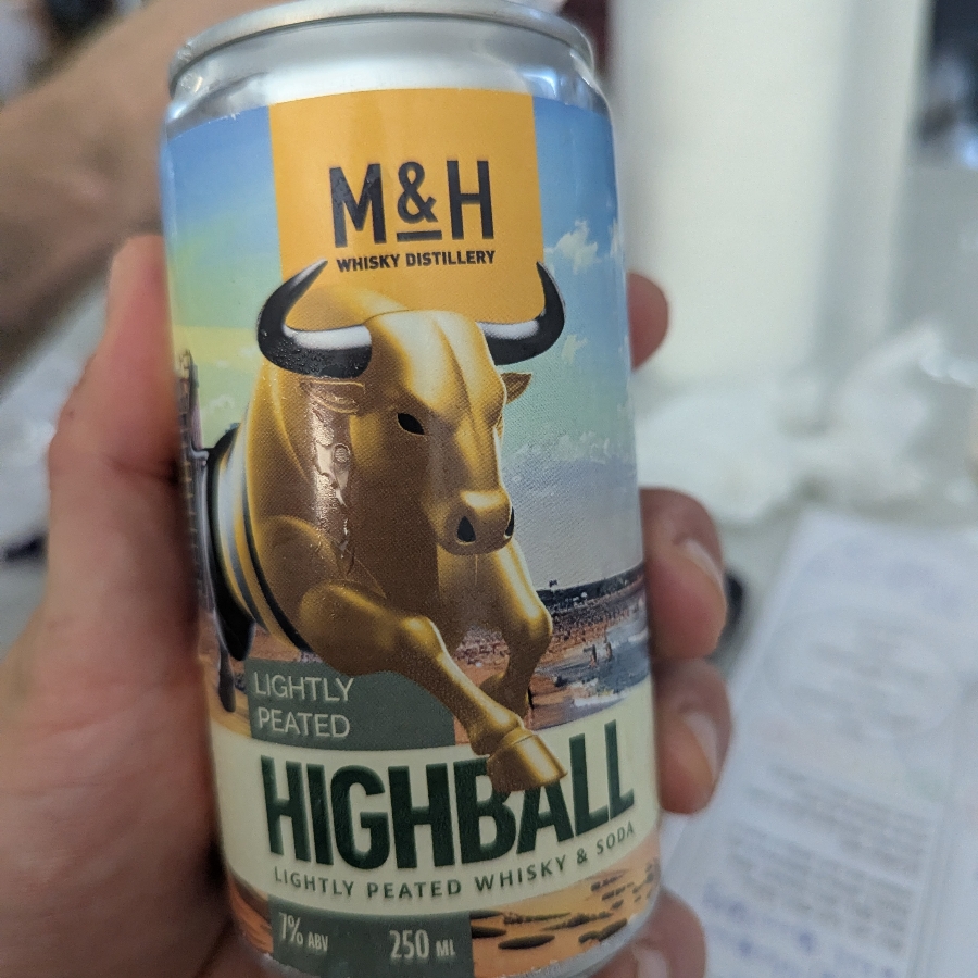 M&H - Milk and Honey - Highball - Lightly Peated - Whisky and Soda