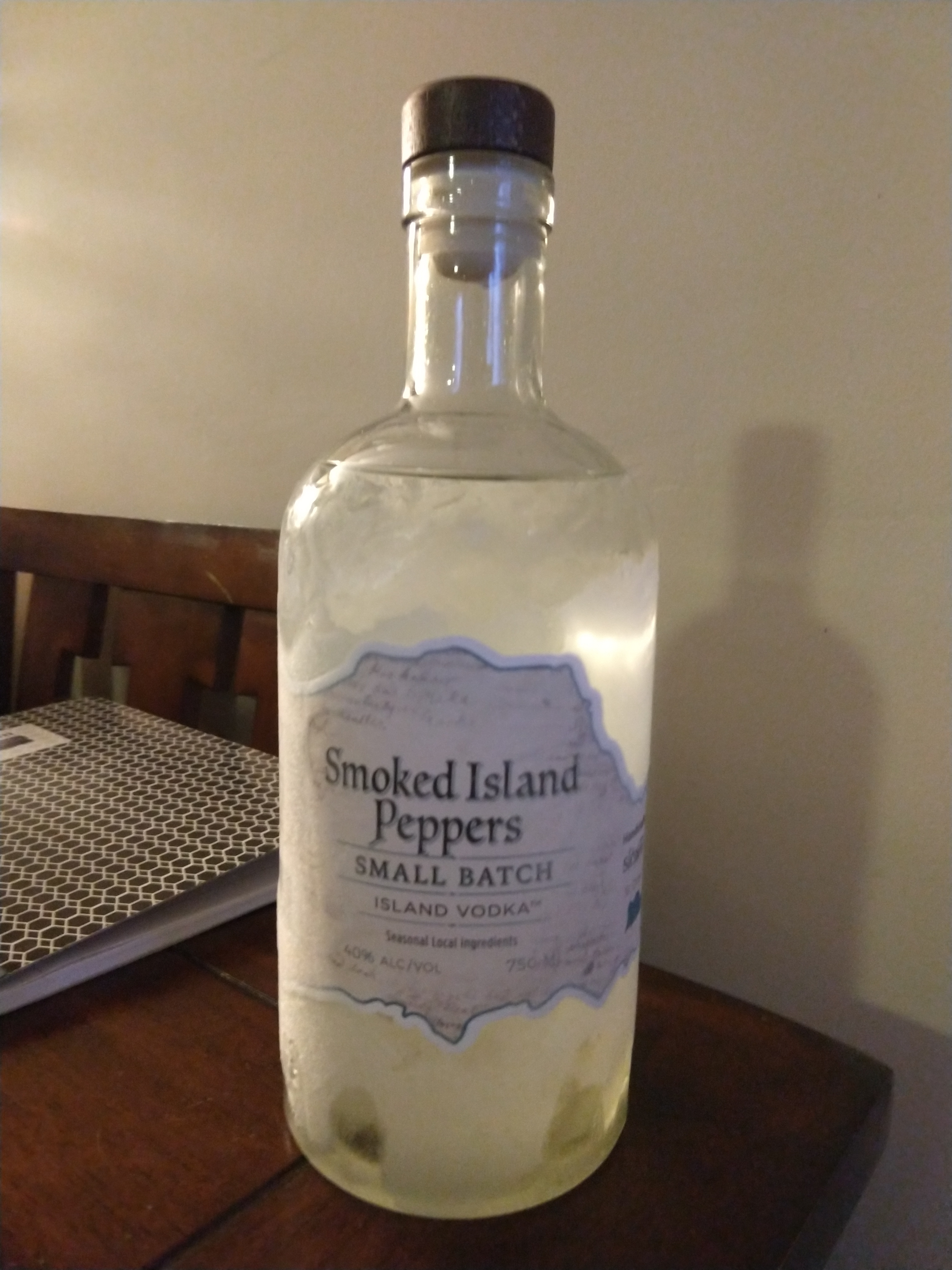 Smoked Island Peppers Island Vodka