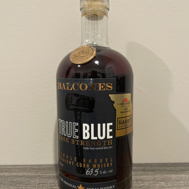 Balcones True Blue Cask Strength Single Barrel (Harry's Wine Beer Liquor)