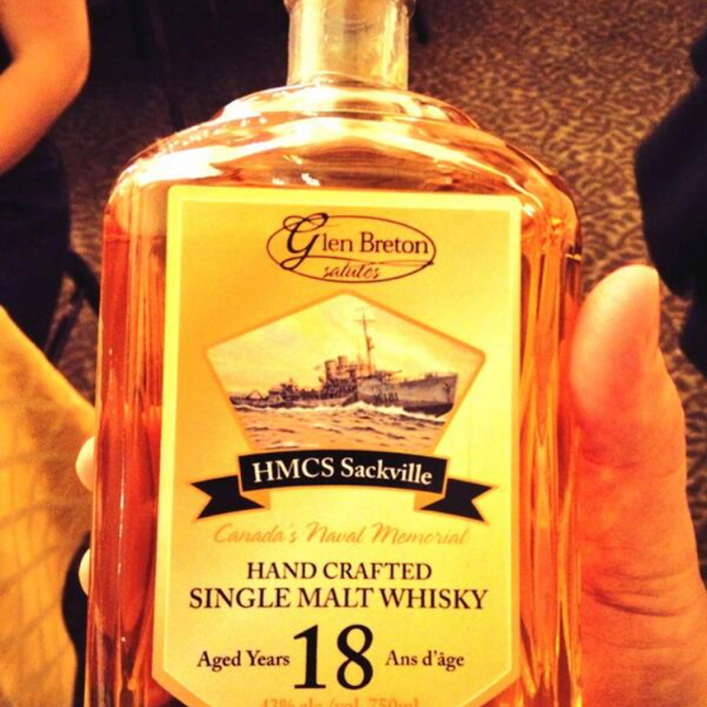 Glen Breton Rare- HMCS Sackville 18yo single malt