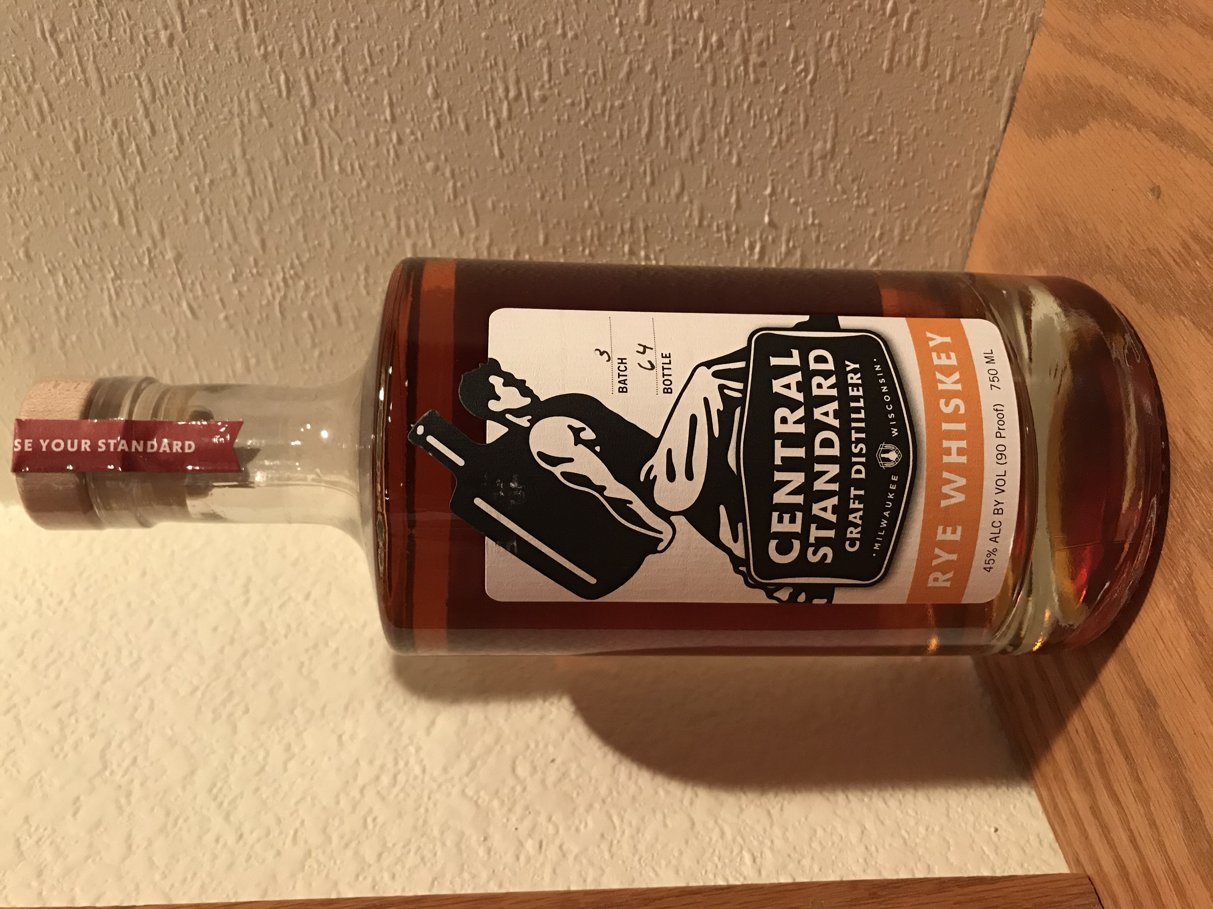 Central Standard Rye Whiskey