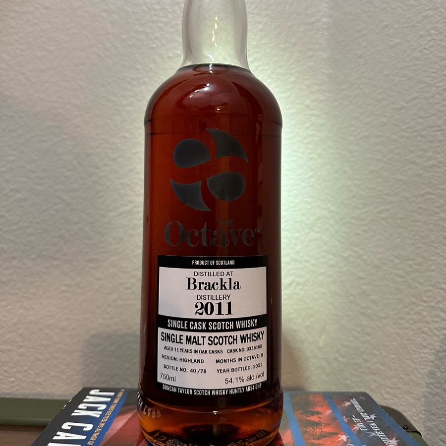 The Octave Brackla 11 Year Old 2011 #9336169 Single Cask Single Malt Whisky