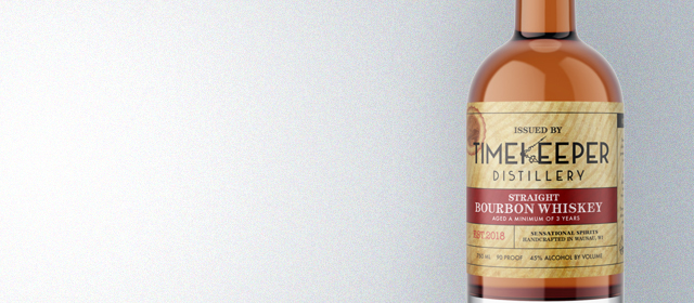 Timekeeper Straight Bourbon Whiskey