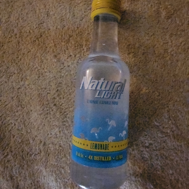 Natural Light Lemonade Vodka