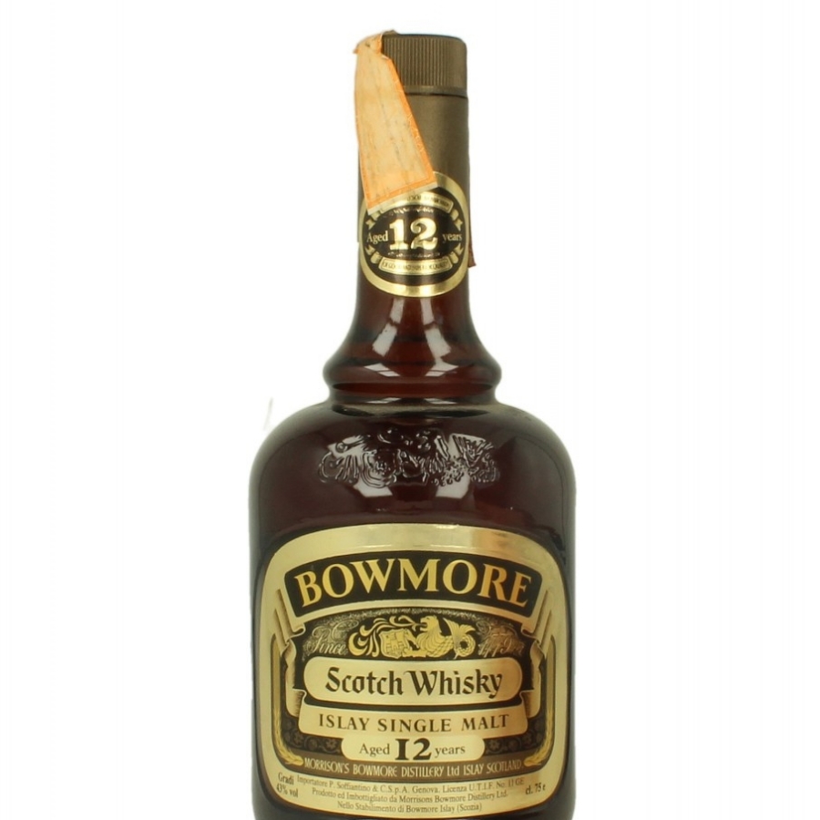 Bowmore 12 y.o. "Dumpy Bottle" (1980's bottling)