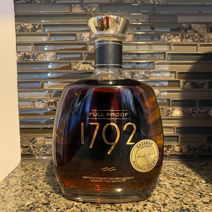 1792 Full Proof Single Barrel Select (Lincoln Road Package Store)