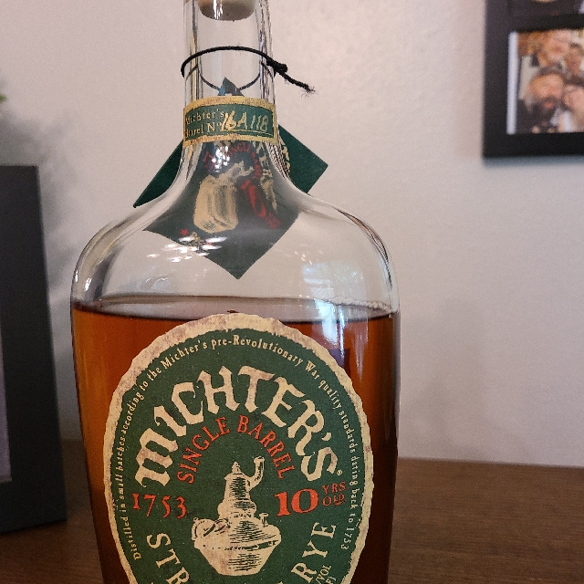 Michter's 10 Year Single Barrel Straight Rye  (2016 Release)
